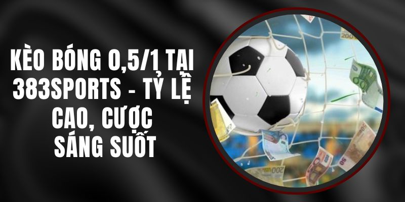 Kèo Bóng 0,5/1 Tại 383sports - Tỷ Lệ Cao, Cược Sáng Suốt